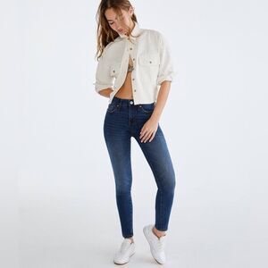 Aeropostale Seriously Stretchy Low-Rise Regular Blue Denim Jegging Size 0